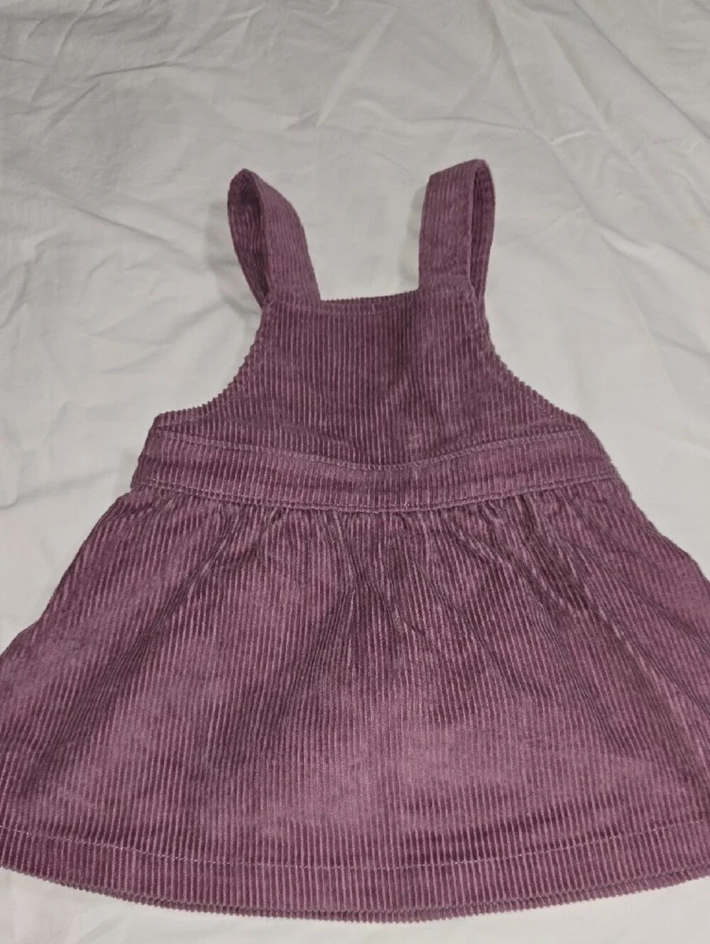 Carter's Corduroy Overall Skirts in Plum and Black